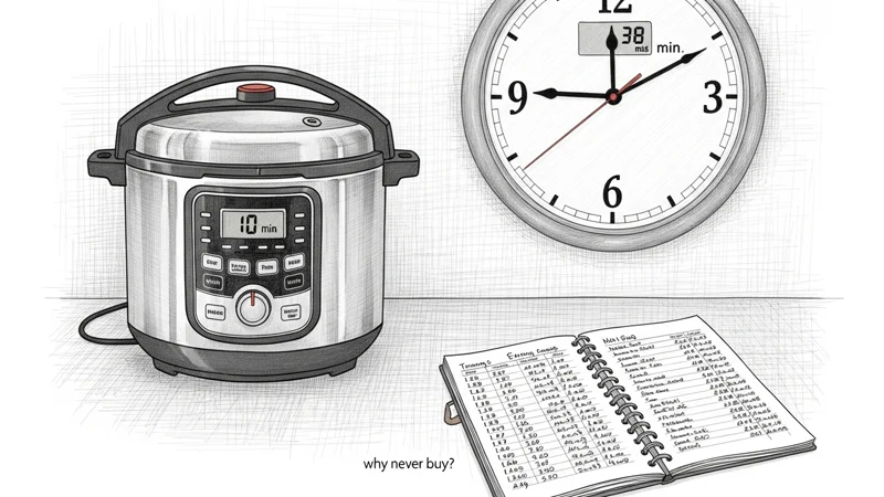 Instant Pot Duo: The Clock That Starts Late